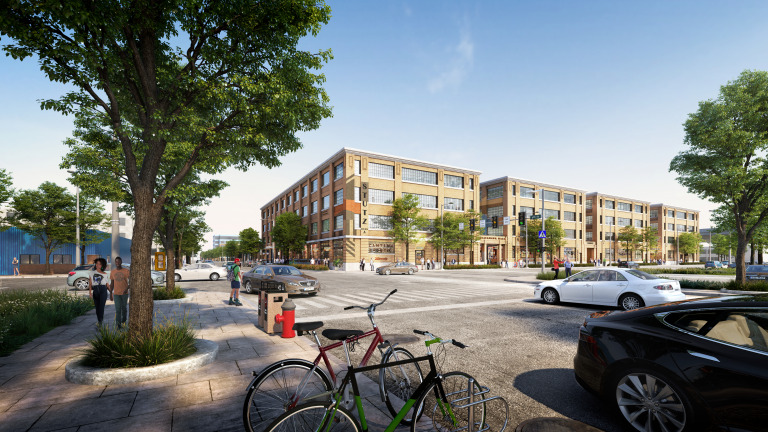 Developer reveals details for downtown mixed-use project south of revamped Stutz campus
