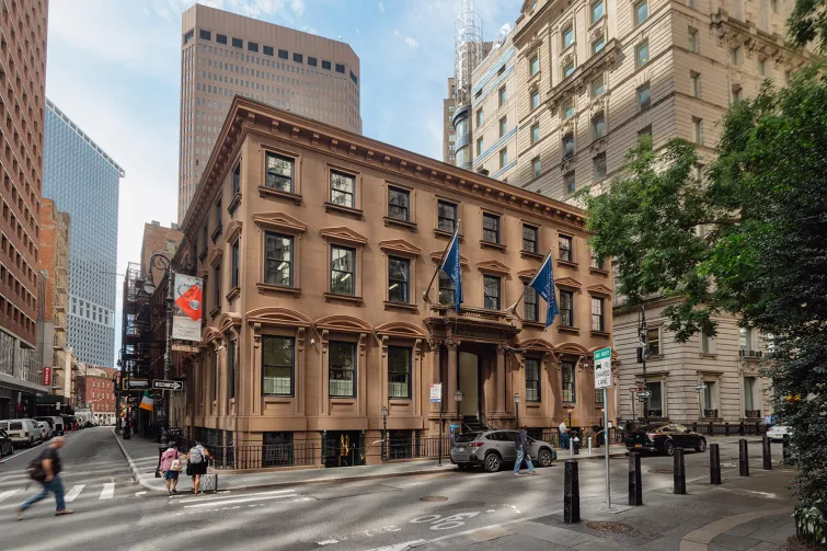 Former Downtown Social Club India House at One Hanover Square Reborn as Offices